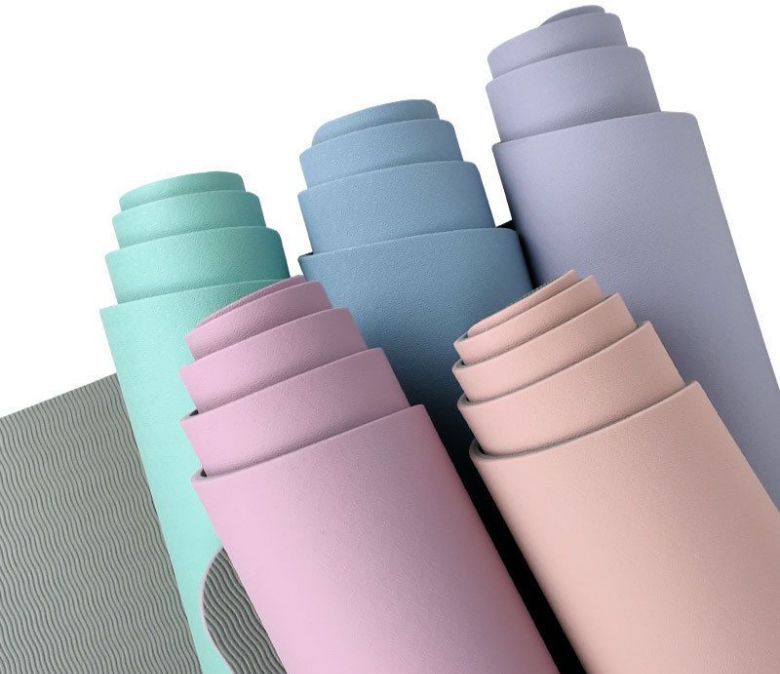 Groothandel Macaron Color TPE Non-Slip Yoga Mat