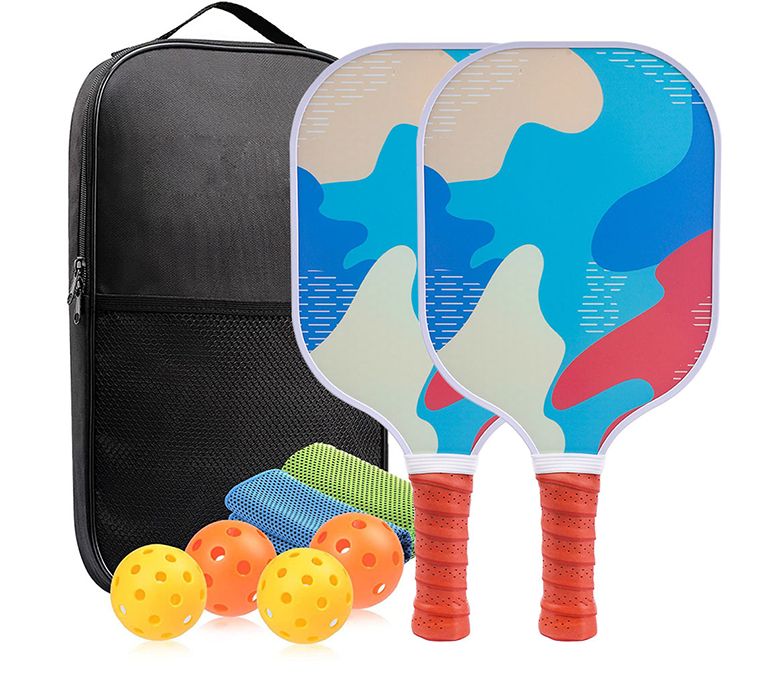 Grafiet Koolstofvezel Pickleball Racketset