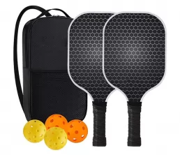 Koolstofvezel pikball racket set