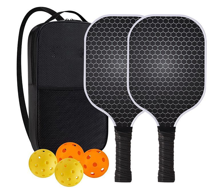 Koolstofvezel pikball racket set