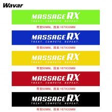UK Customer Customized Case: deze set felgekleurde weerstandsbanden werd op maat gemaakt door een Britse klant, gedrukt met hun logo en inspirerende slogans: behandelen, concurreren, herhalen.