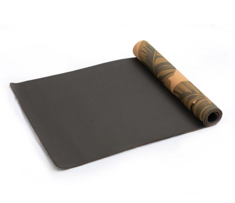 Kwaliteit plantenpatroon kurk tpe yogamat