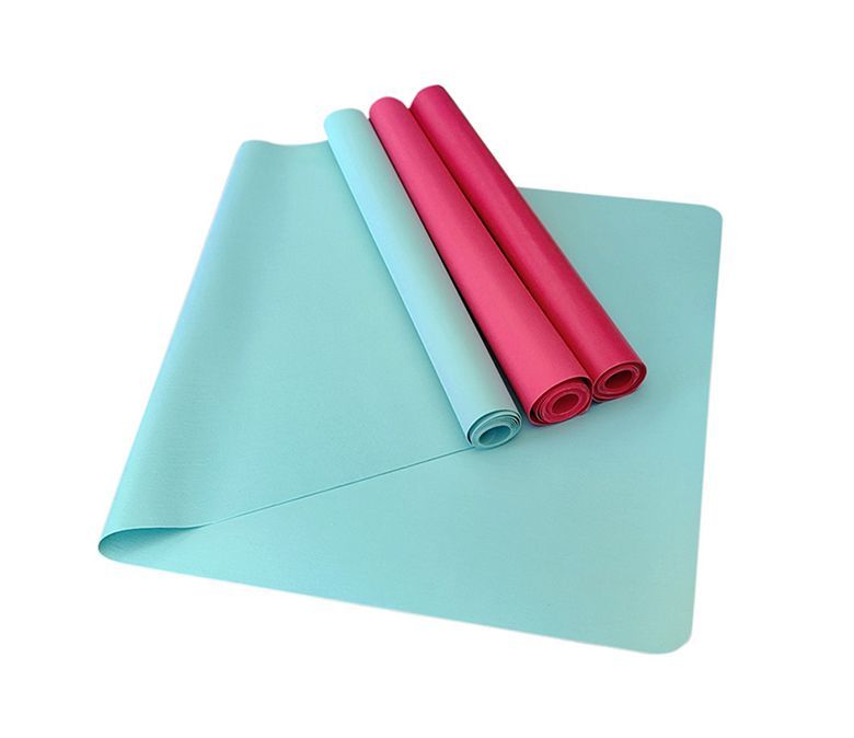 Ultra dunne opvouwbare rubberen yogamat 1 mm