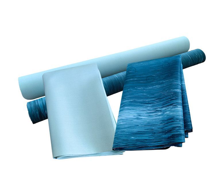 Contrast opvouwbare yogamat 1 mm