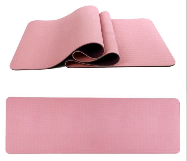Dubbele laag tpe yoga mat 6mm