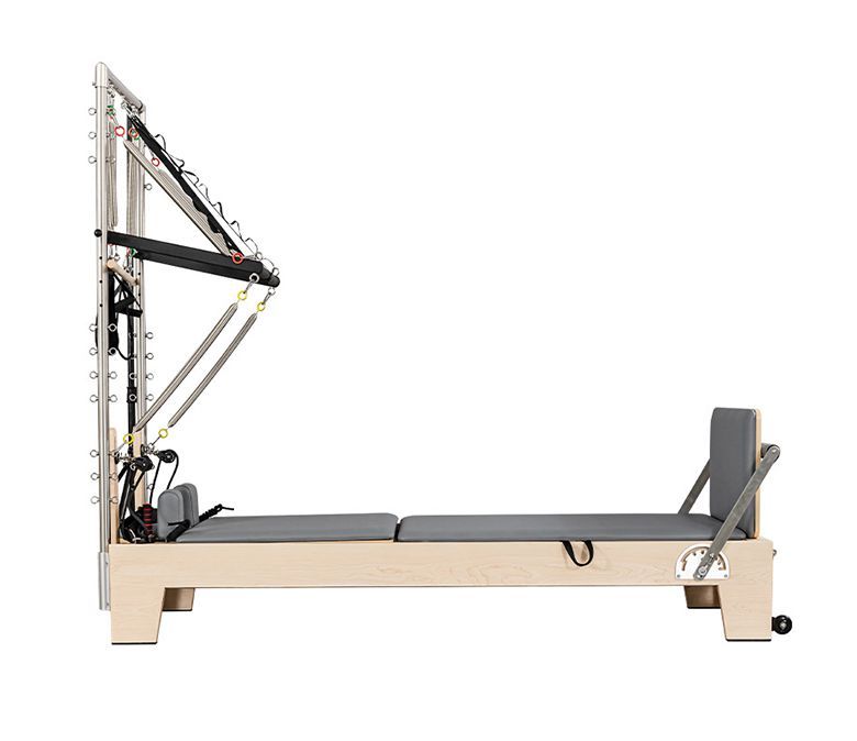 Studio Pilates Maple Reformer met half trapeze