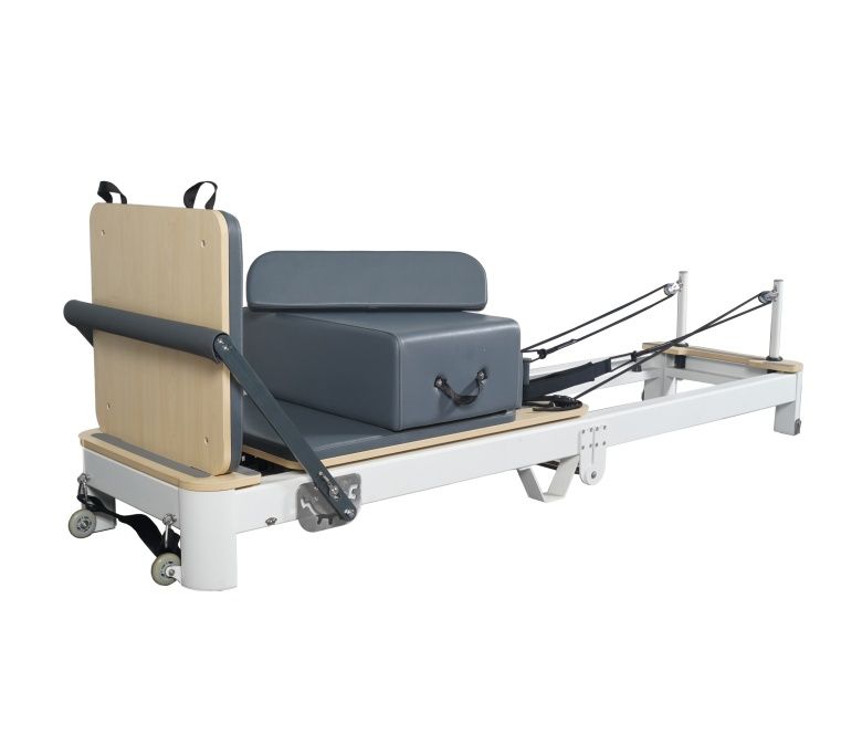 Witte aluminium opvouwbare pilates hervormer te koop