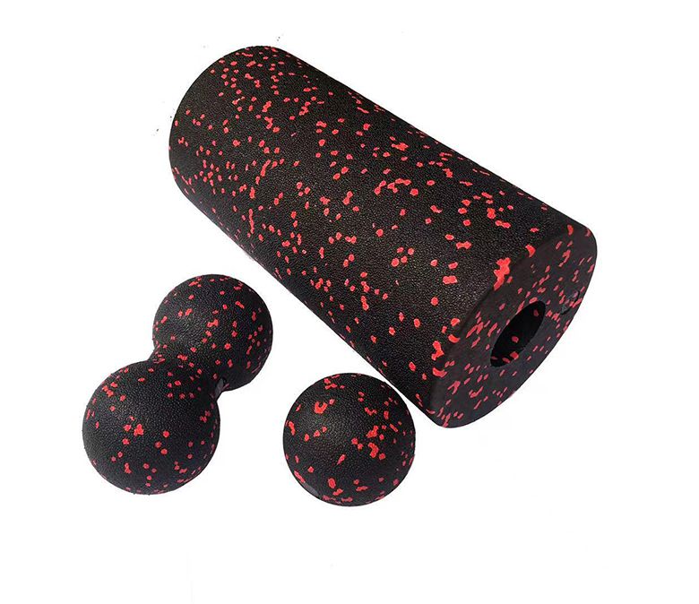 Yoga roller massagebal set