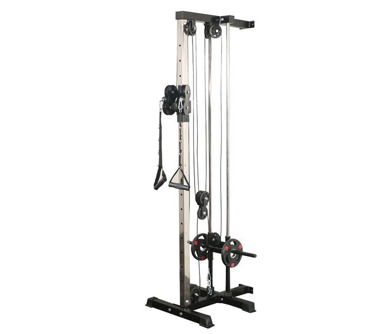 Multifunctionele lat pulldown en rijmachine