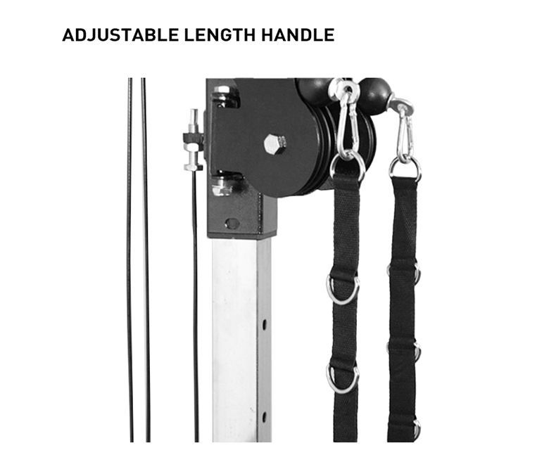 Multifunctionele lat pulldown en rijmachine
