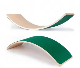 Houten gebogen bord