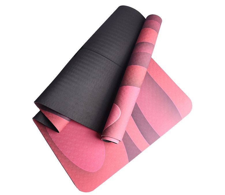Dubbelzijdige laser geprinte yogamat 6mm