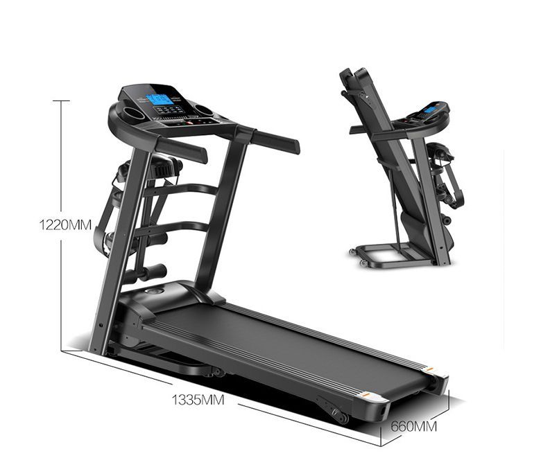 Vouwbare oefening Portable Treadmill uitvoeren