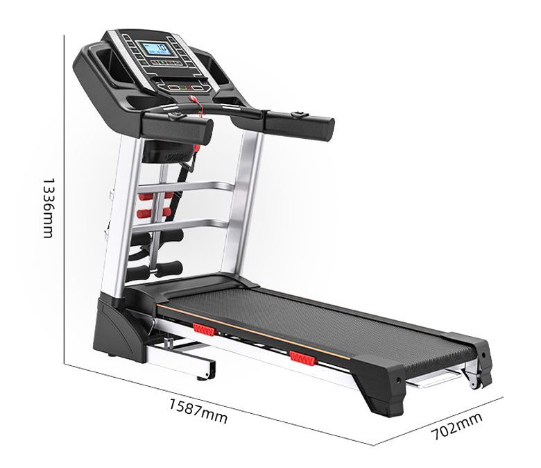 Mechanische opvouwbare thuisloopmachines Commerciële bodybuilding loopband voor sportschool