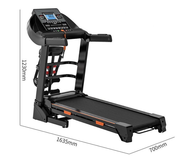 Elektronische intelligente fitness Treadmill LED -display Multifunctionele sport loopband