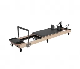Verstelbare hoogte Maple Reformer Wood Pilates Machine