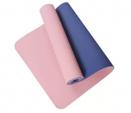 Dubbele laag tpe yoga mat 6mm