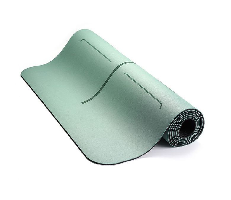 Frosted PU rubberen yogamat