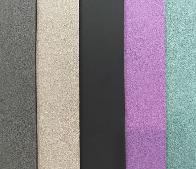 Frosted PU rubberen yogamat