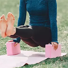 Aangepaste yogablokken