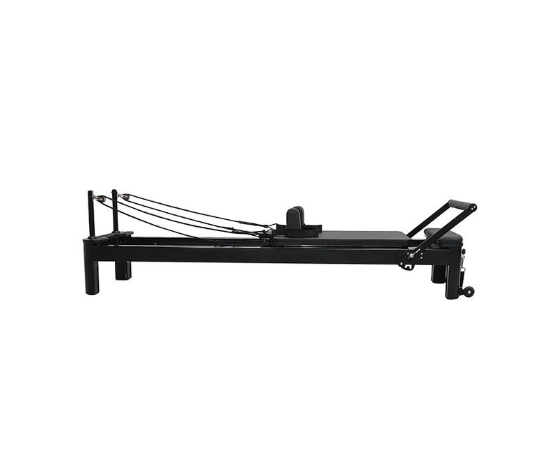 Uitstekende Zwarte Pilates Reformer Machine Aluminium