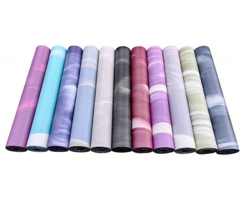 Aanpasbare ovale PU rubberen yogamat
