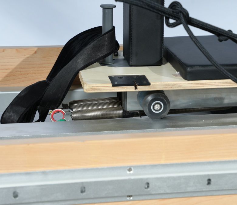 Maple Full Track Split Pilates Reformer met toren