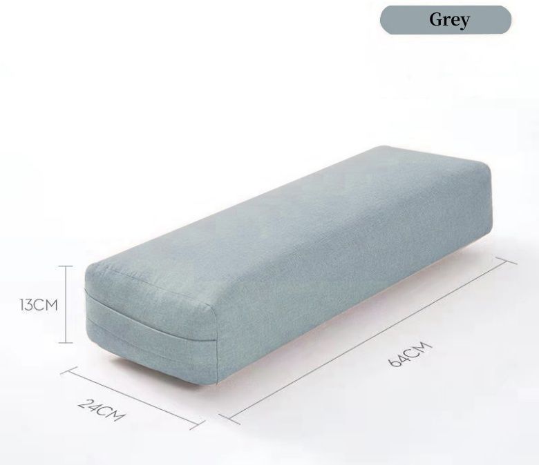 Yoga Bolster Pillow Premium Meditatie Bolsters ondersteunend rechthoekig kussen