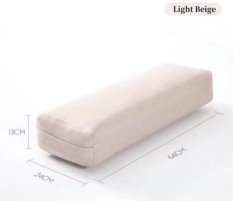 Yoga Bolster Pillow Premium Meditatie Bolsters ondersteunend rechthoekig kussen