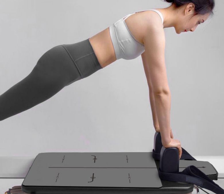 Op maat ontworpen PU Pilates Reformer Non-Slip Mat