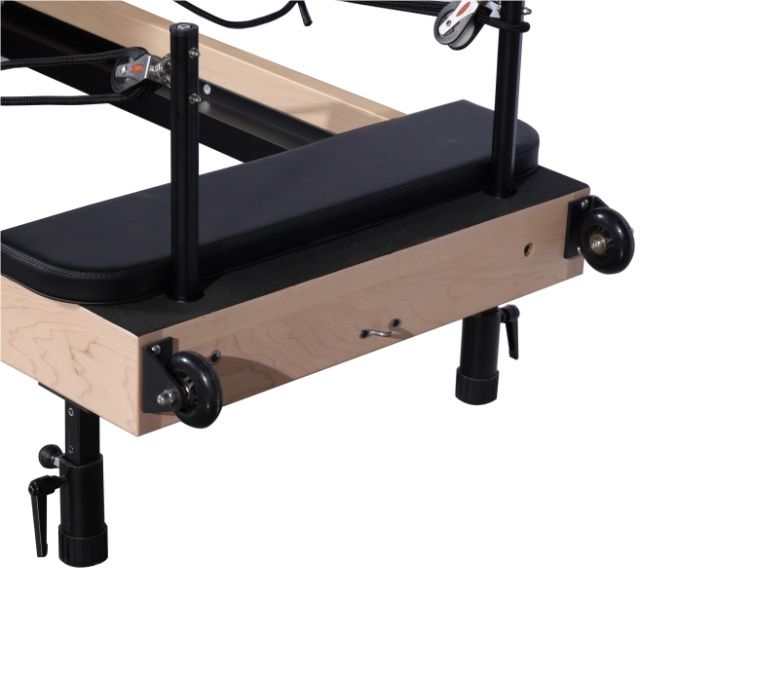 Esdoorn vouwen pilates hervormer (verstelbare beenhoogte)