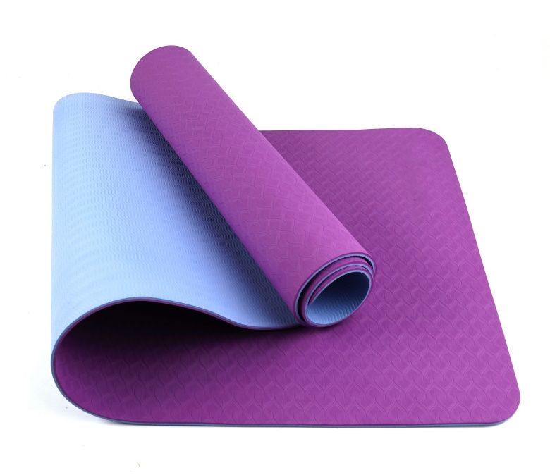 Dubbele laag tpe yoga mat 6mm