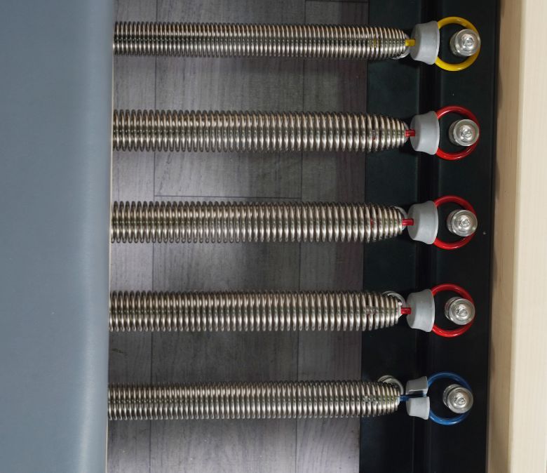 Opvouwbare Pilates -trainingsmachine met houten benen