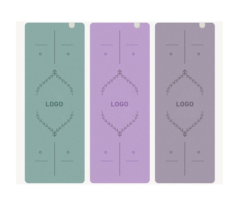 Nieuwe verbeterde verwarming Frosted PU Rubber Yoga Mat