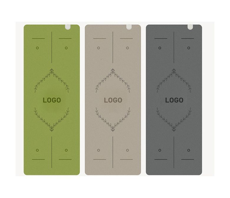 Nieuwe verbeterde verwarming Frosted PU Rubber Yoga Mat