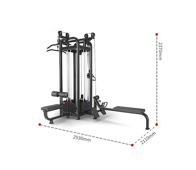 Multi Jungle 8 Stations Machine Gym -apparatuur