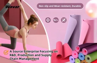 Waarom Wavar® TPE & NBR Yoga Mats de beste keuze zijn voor groothandel kopers