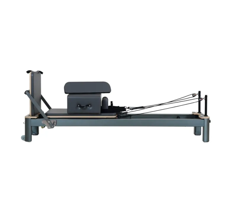 Geanodiseerde Gunmetal Gray Pilates Reformer 4.0