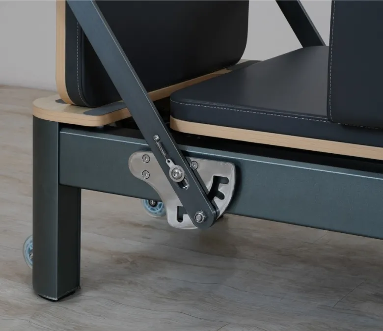 Geanodiseerde Gunmetal Gray Pilates Reformer 4.0
