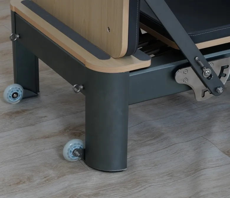 Geanodiseerde Gunmetal Gray Pilates Reformer 4.0