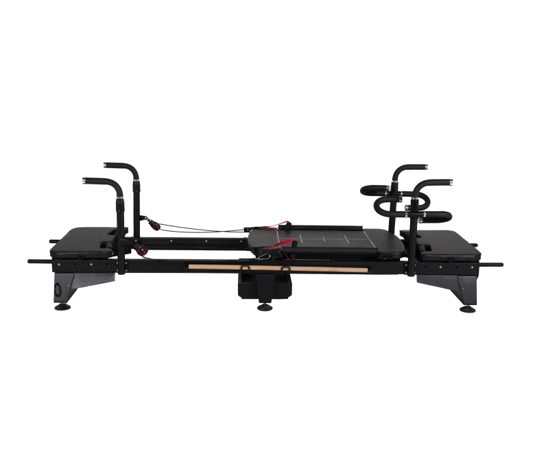 Pilates Reformer Machine met roterende handgrepen