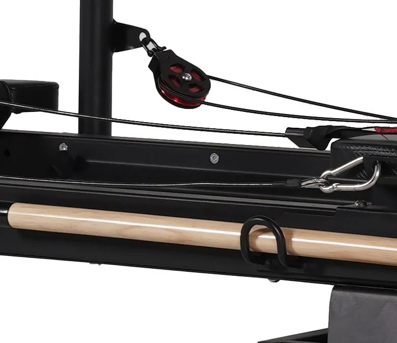 Pilates Reformer Machine met roterende handgrepen