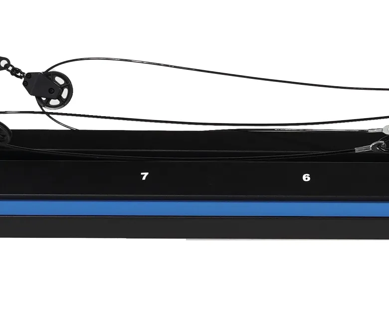 Vaasblauw grote pilates hervormerapparatuur
