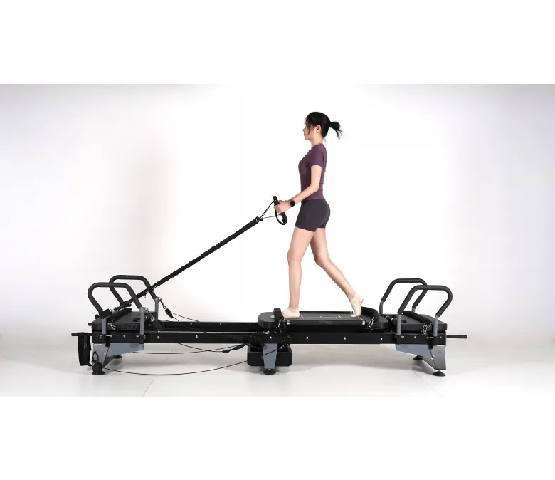 Multifunctionele Pilates Large Reformer-machine met opbergdoos